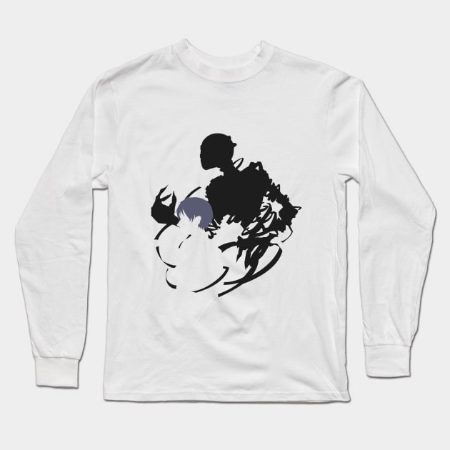 Ajin - minimalist Long Sleeve T-Shirt by Triou